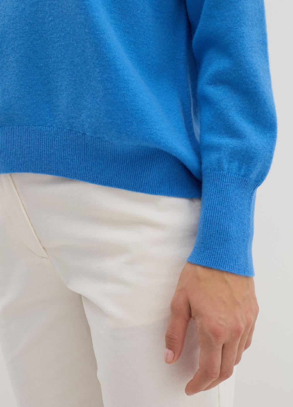 Stefanel Pullover girocollo in lana cardata Offerta migliore