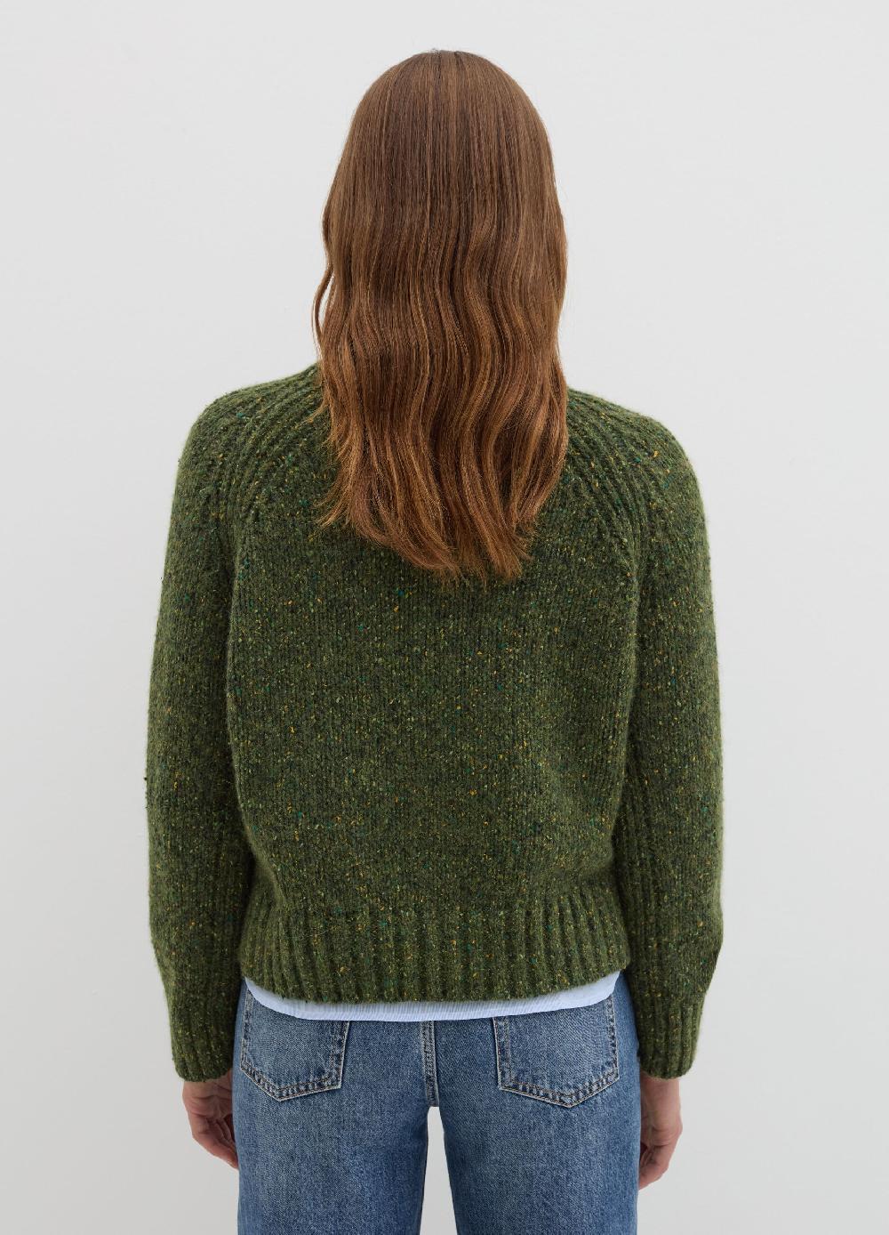 Stefanel Pullover in filato bottonato di misto seta Offerta temporanea