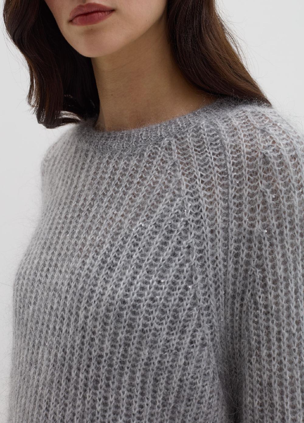 Stefanel Pullover con micro paillettes Offerte esclusive