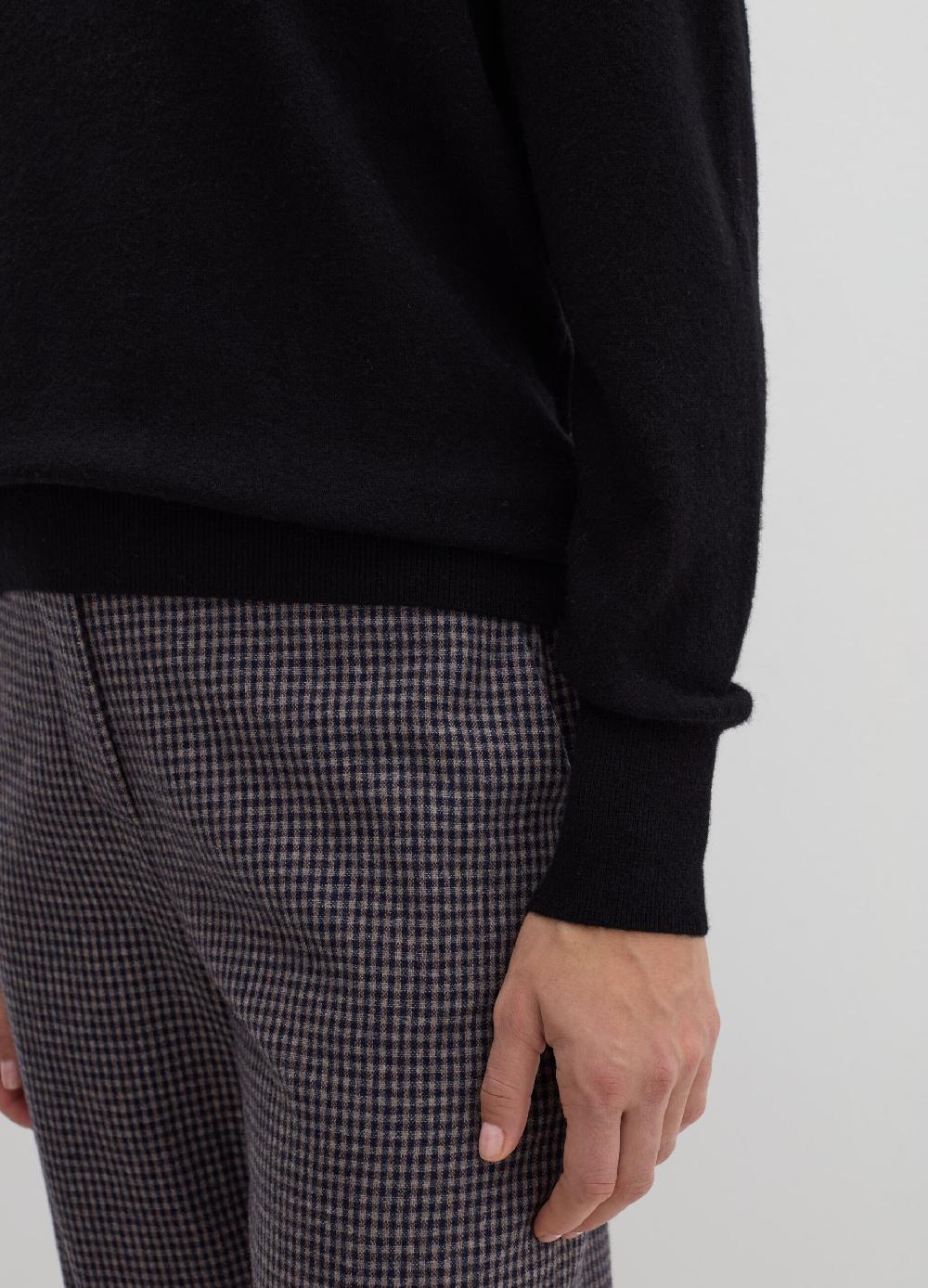 Stefanel Pullover girocollo in lana cardata Grandi sconti