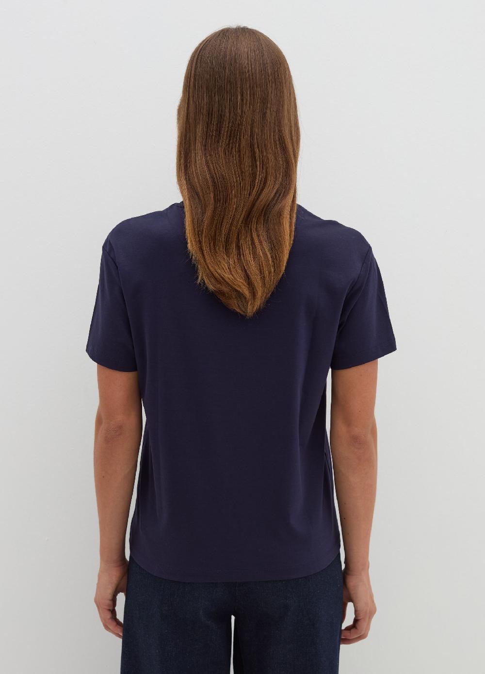 Stefanel T-shirt in jersey con scollo rotondo Offerte giornaliere