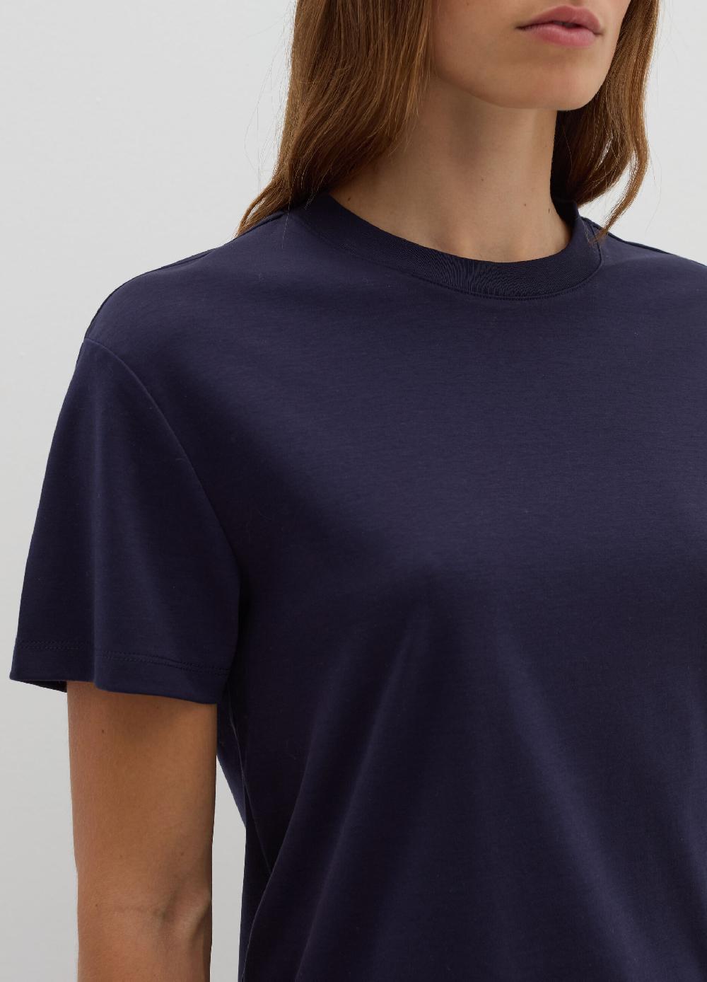 Stefanel T-shirt in jersey con scollo rotondo Offerte giornaliere