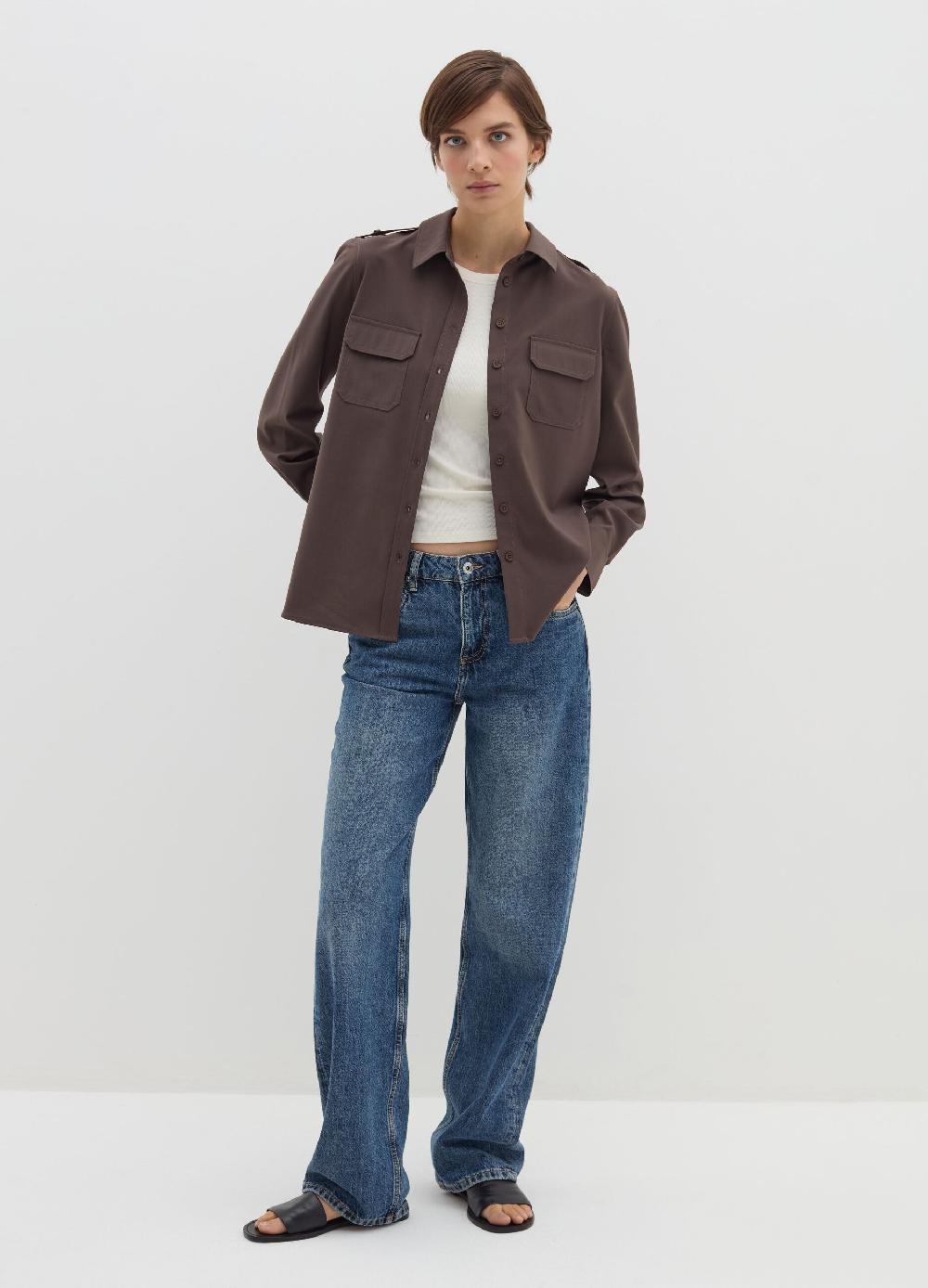 Stefanel Camicia utility con tasche Sconti VIP