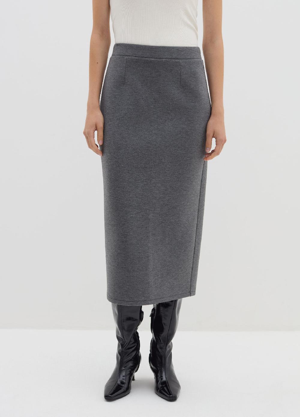 Stefanel Gonna midi a tubo in felpa Fino al 50% di sconto
