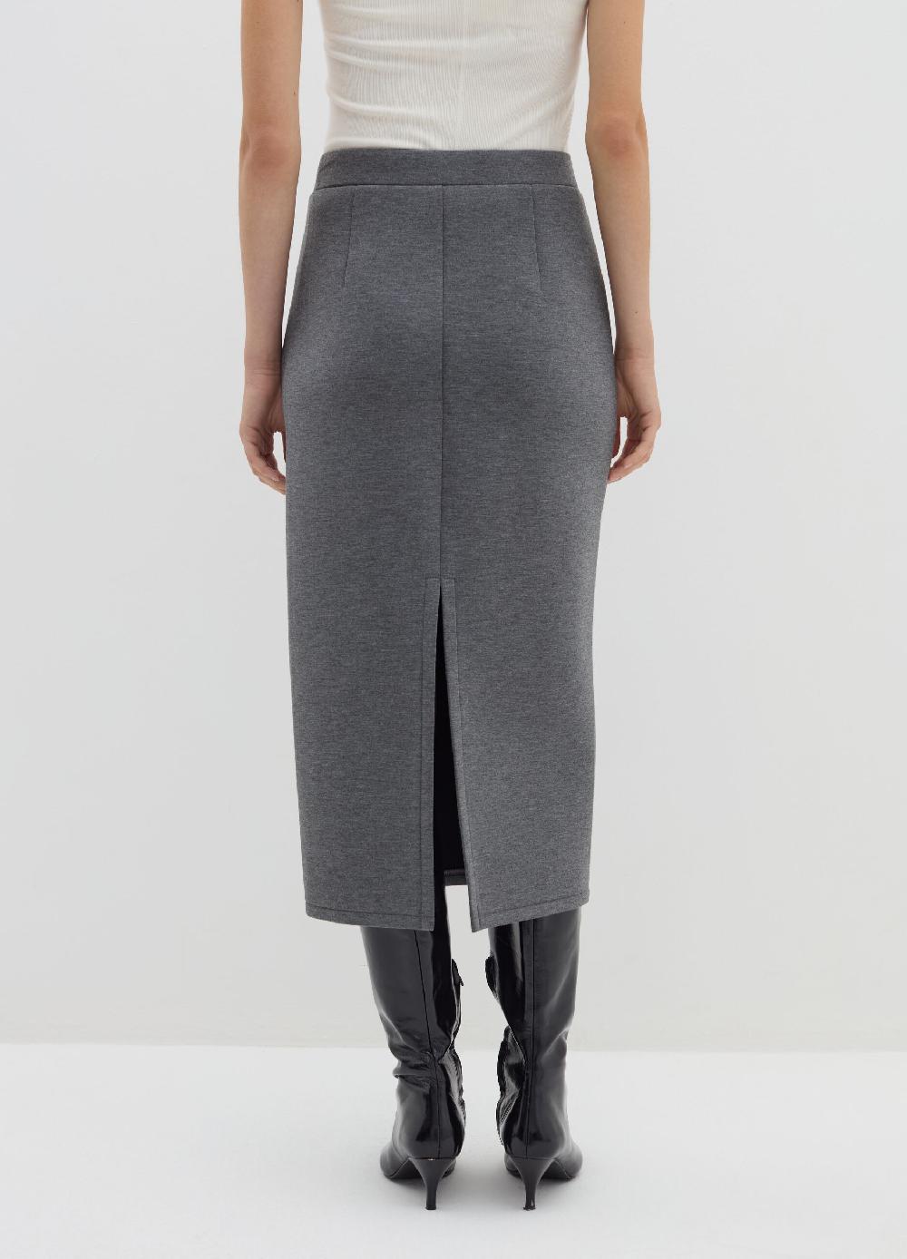 Stefanel Gonna midi a tubo in felpa Fino al 50% di sconto
