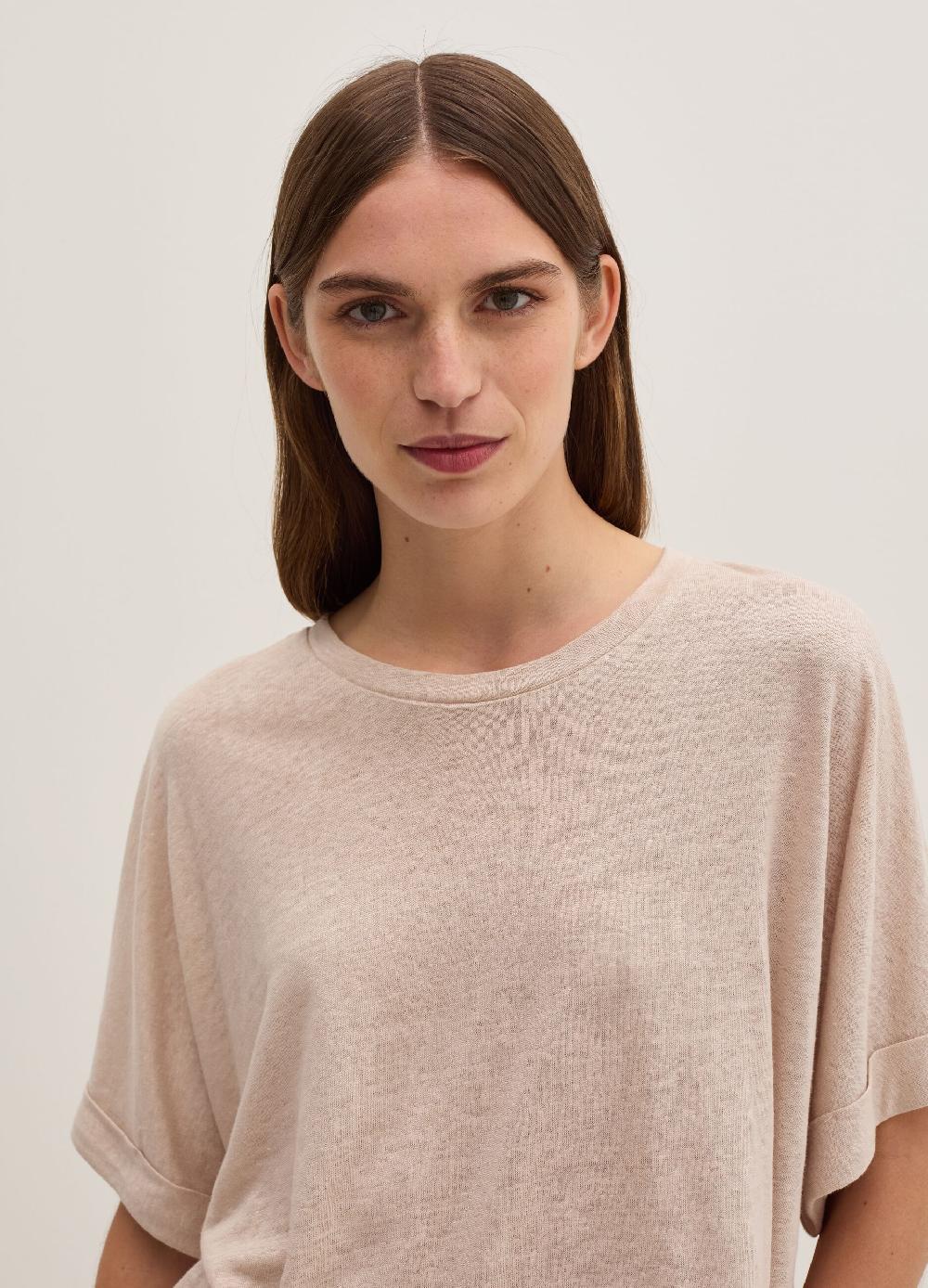 Stefanel Maglia in jersey di puro lino Fino al 65% di sconto