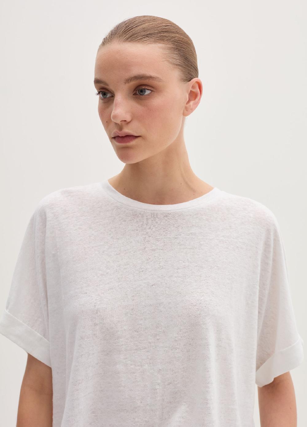 Stefanel Maglia in jersey di puro lino Offerta speciale della fabbrica