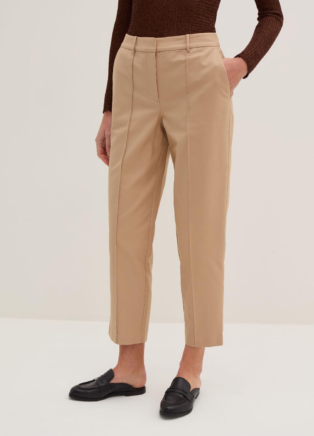 Stefanel Pantalone a sigaretta con cuciture in rilievo Fino al 55% di sconto