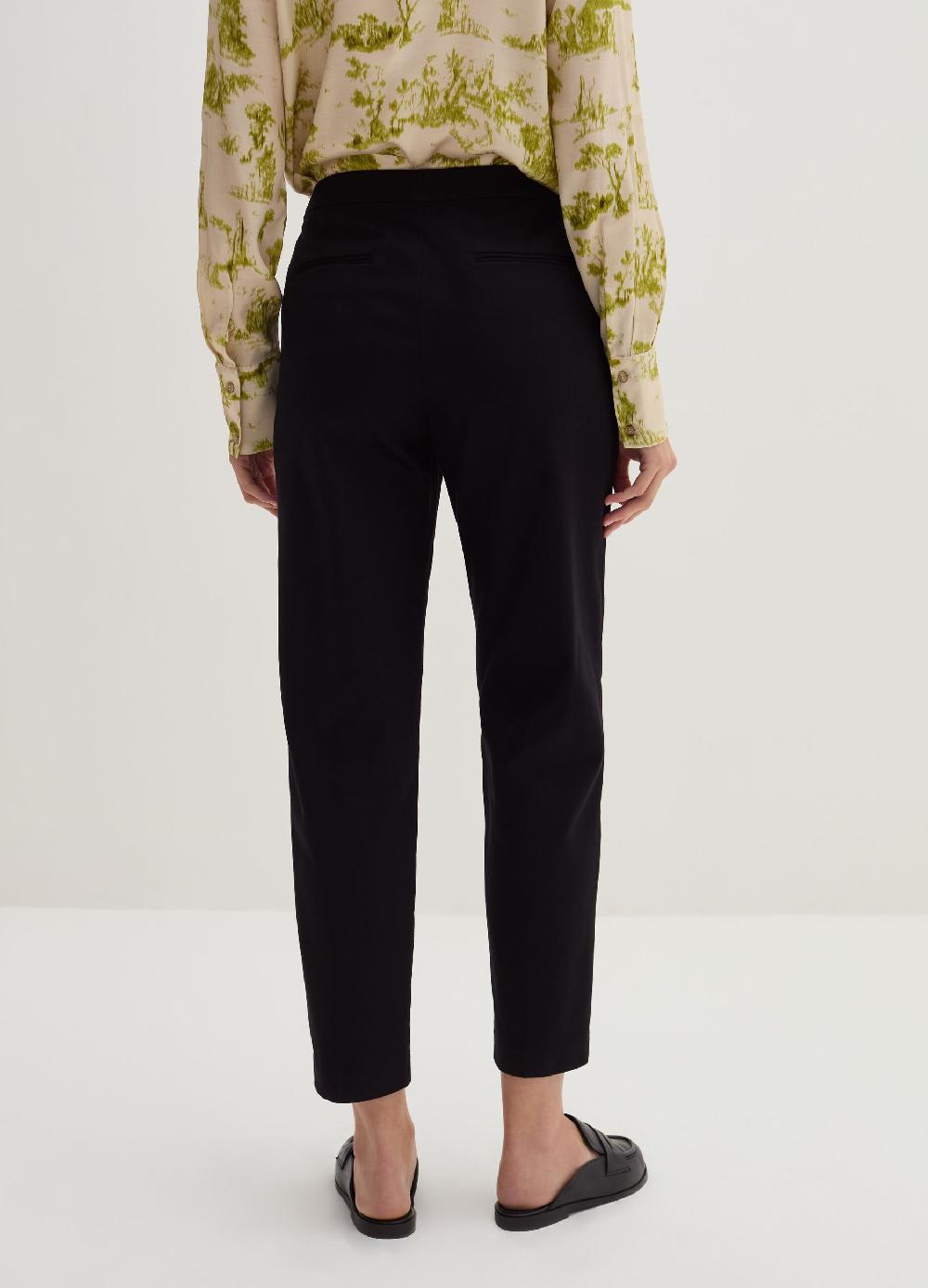 Stefanel Pantalone chino cropped in twill 50% di sconto con spedizione gratuita