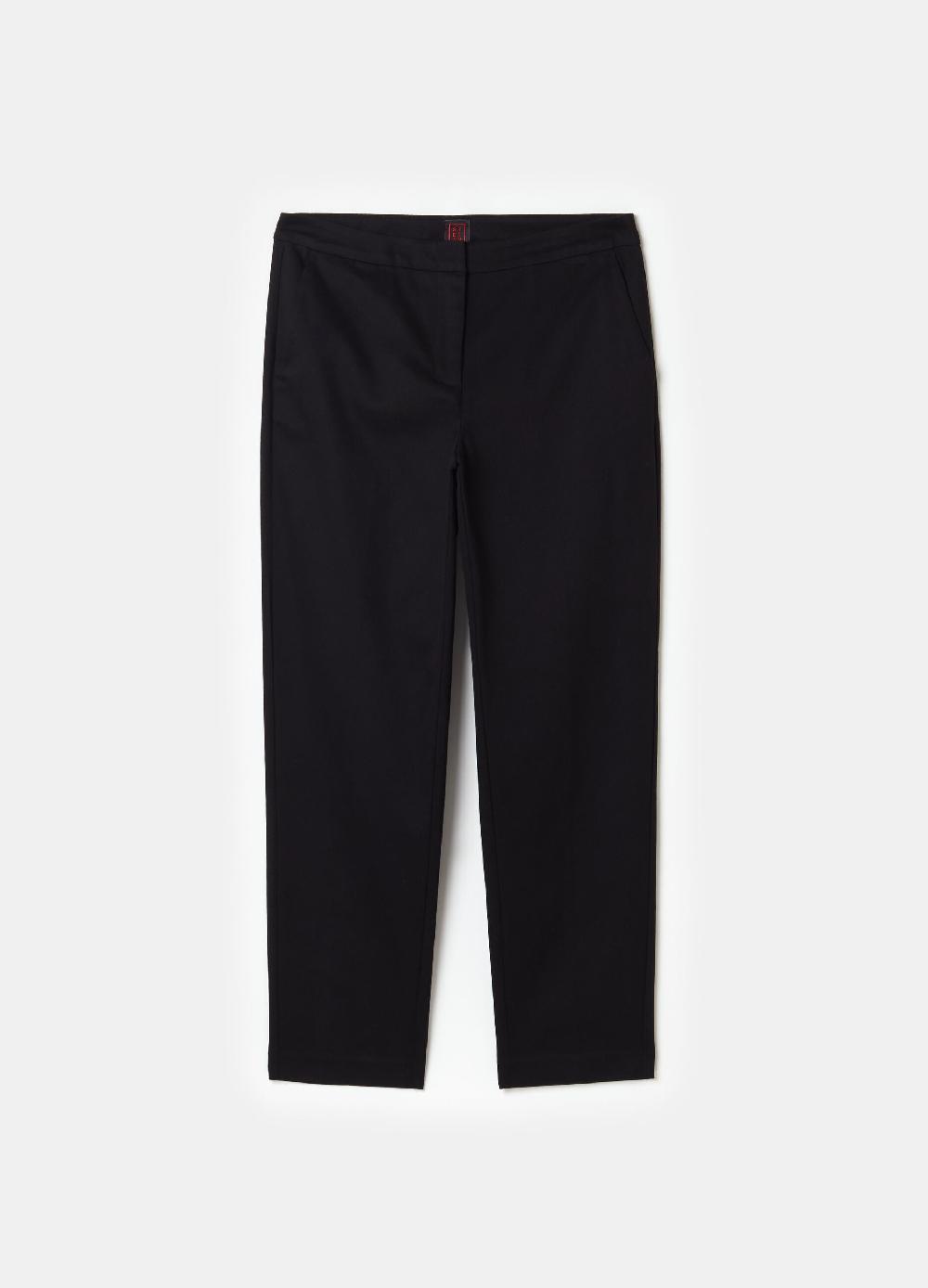 Stefanel Pantalone chino cropped in twill 50% di sconto con spedizione gratuita