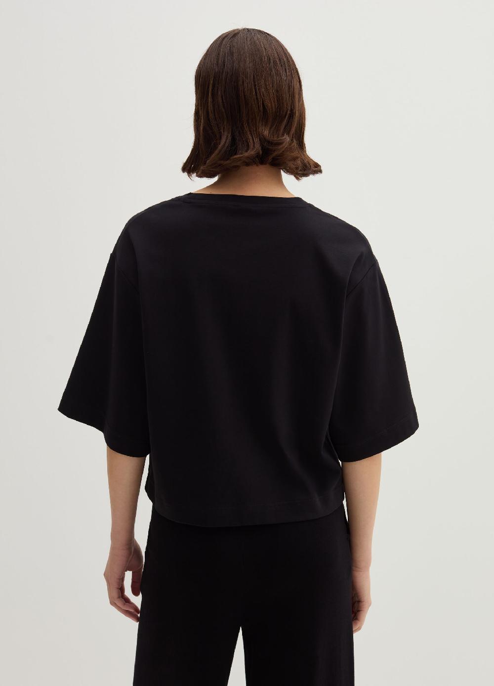 Stefanel T-shirt boxy fit in cotone Duty-free