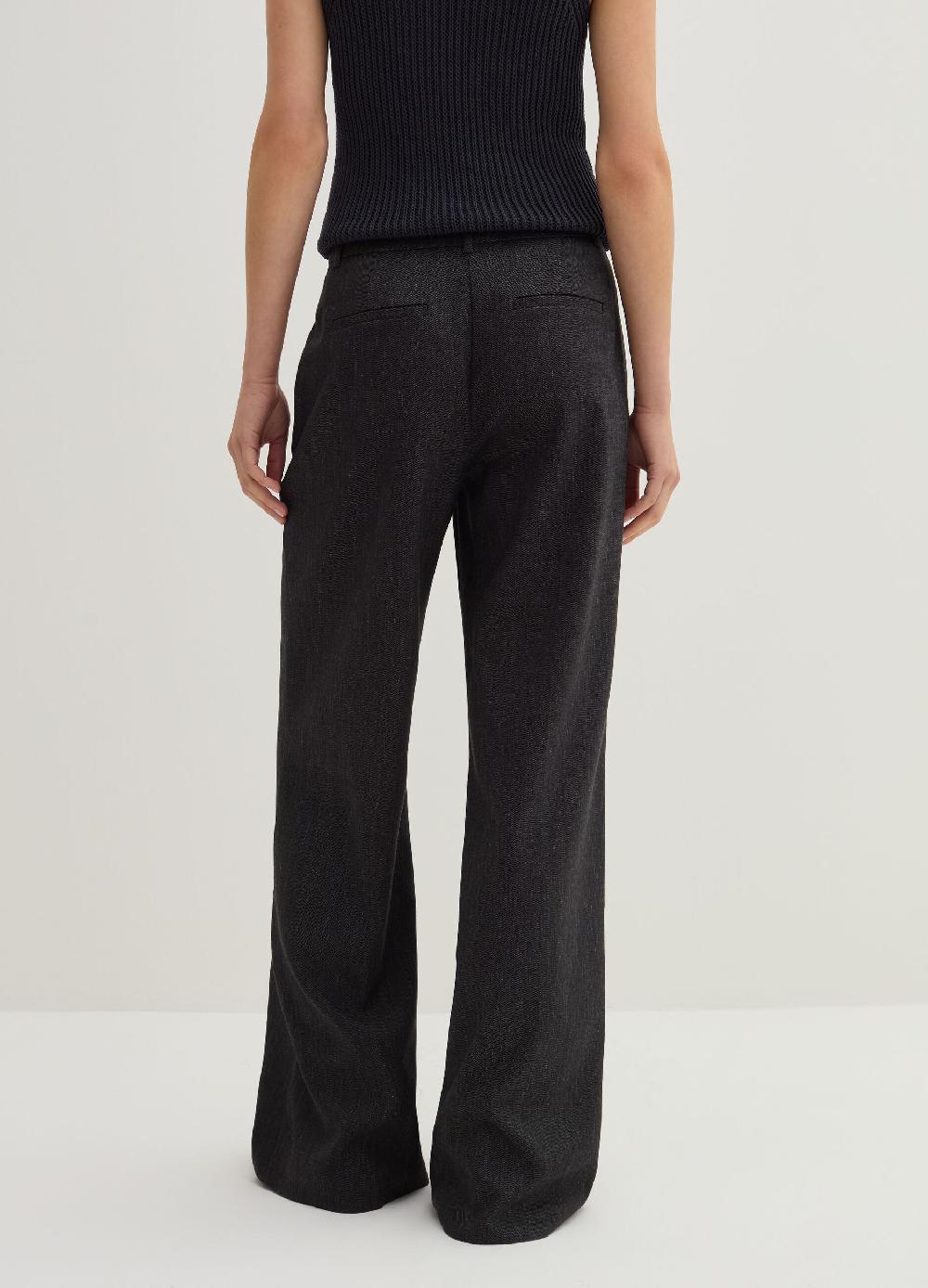 Stefanel Pantalone palazzo wide leg Italia
