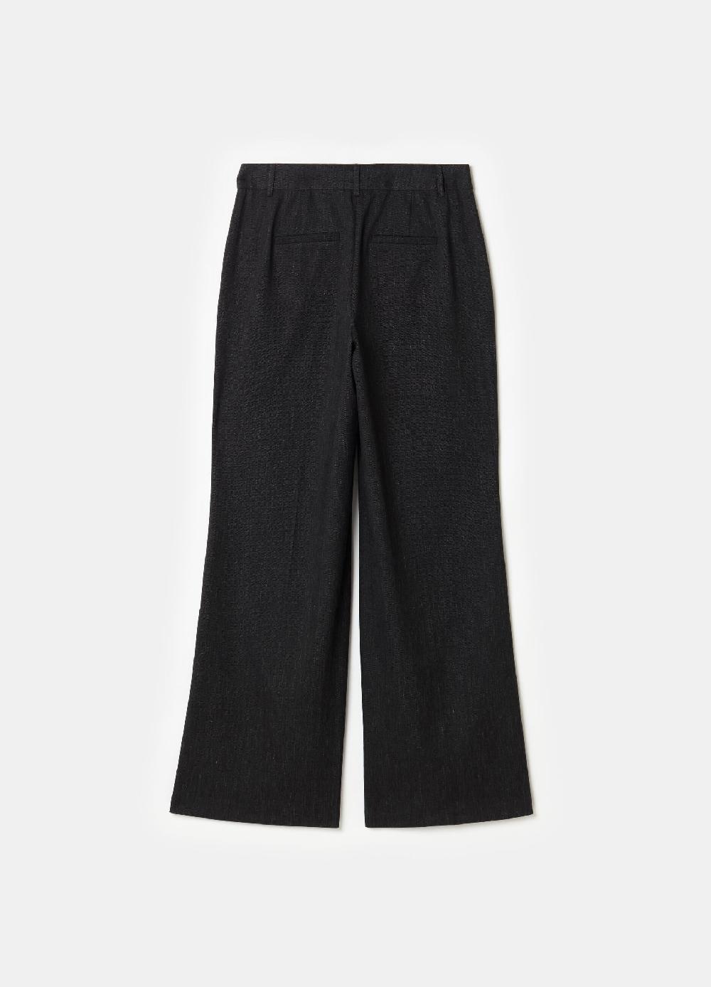 Stefanel Pantalone palazzo wide leg Italia