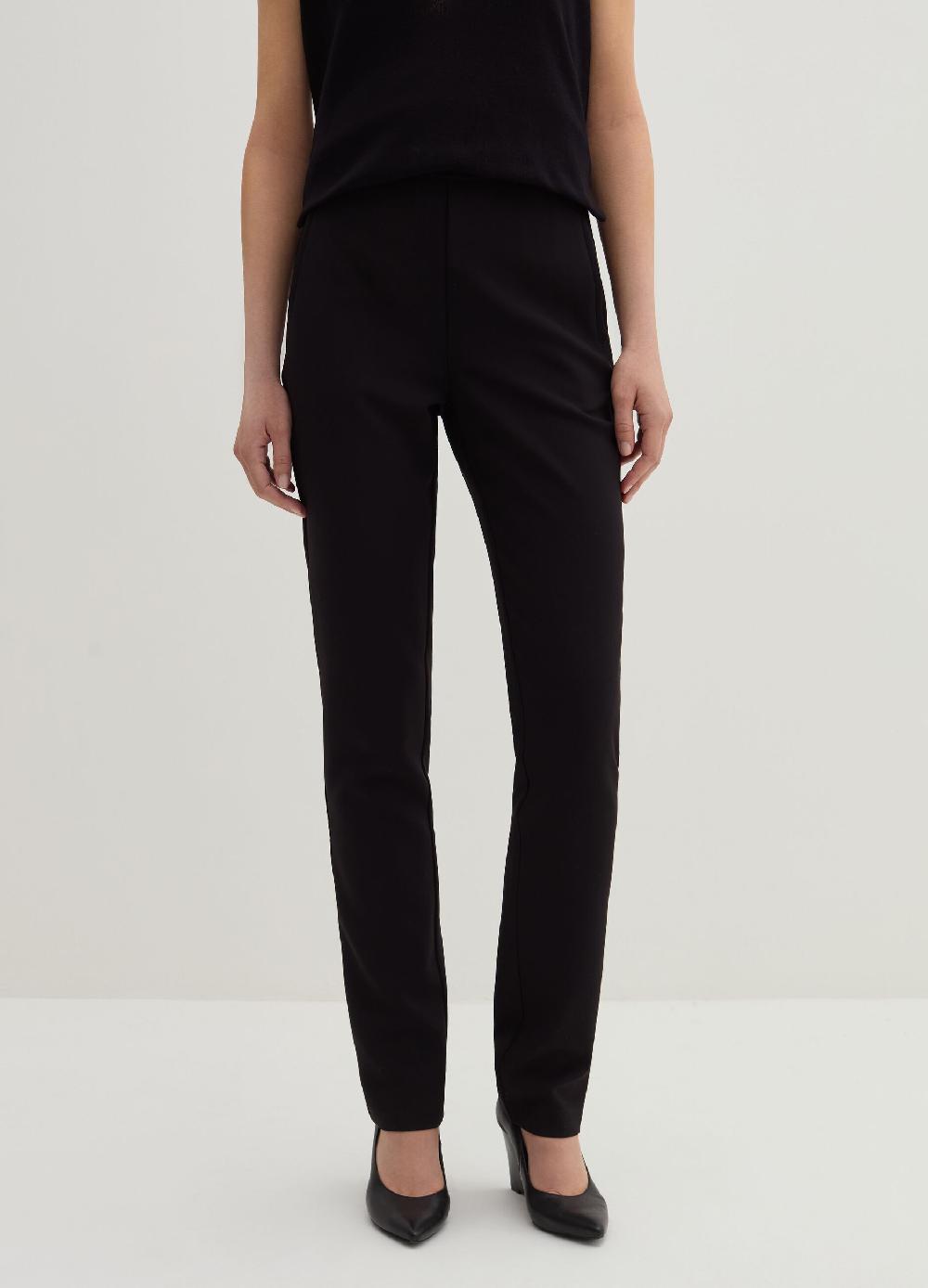 Stefanel Pantalone skinny fit in crêpe doppia In Linea