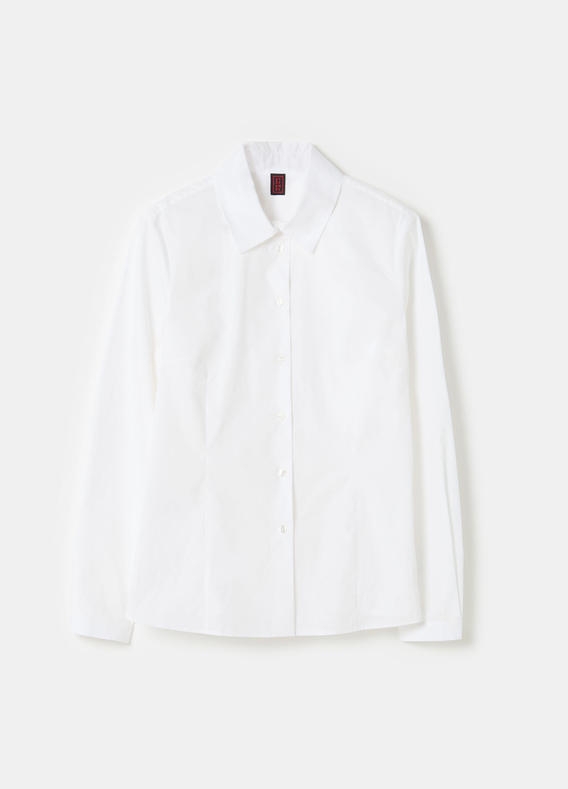 Stefanel Camicia slim fit in popeline Spedizione Gratuita