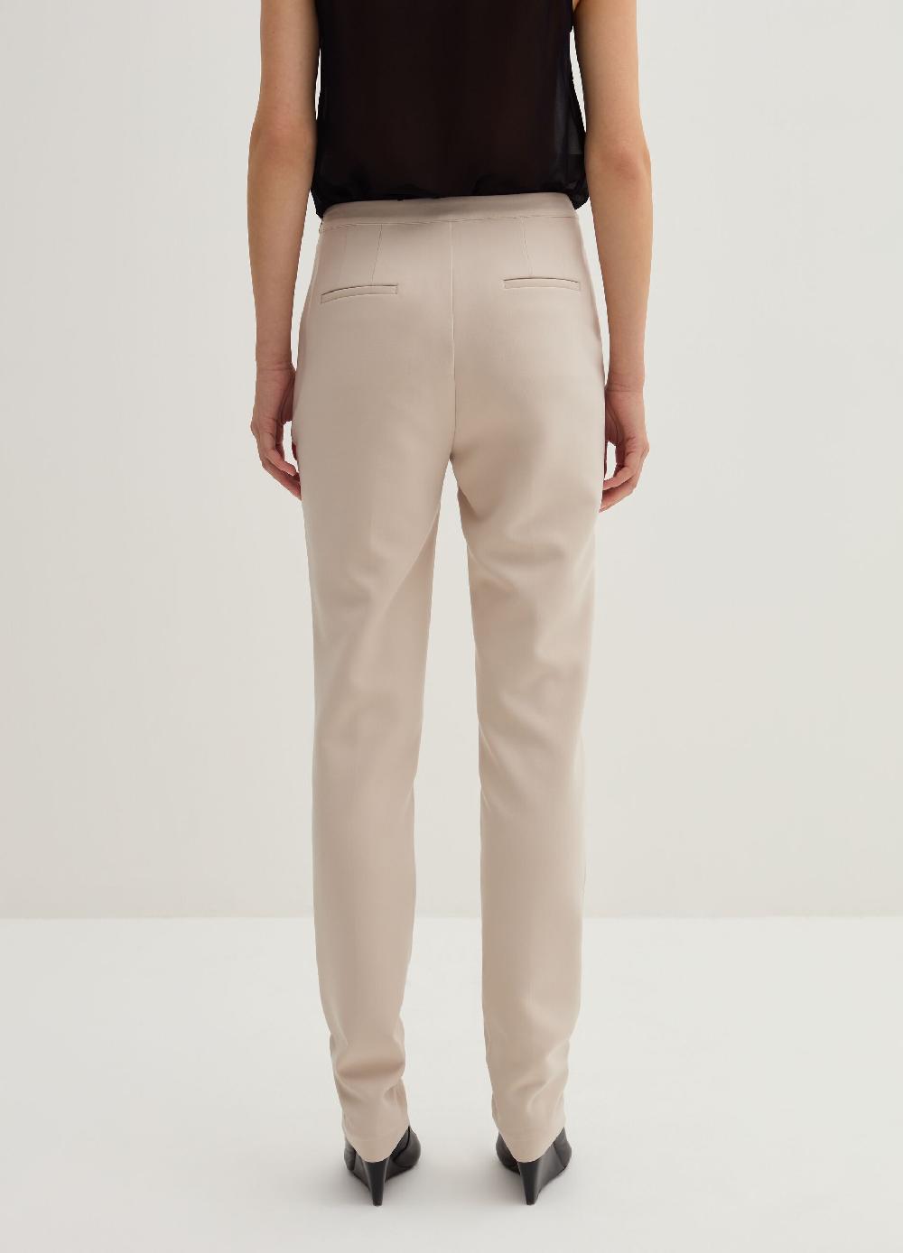 Stefanel Pantalone skinny fit in crêpe doppia Negozi Online