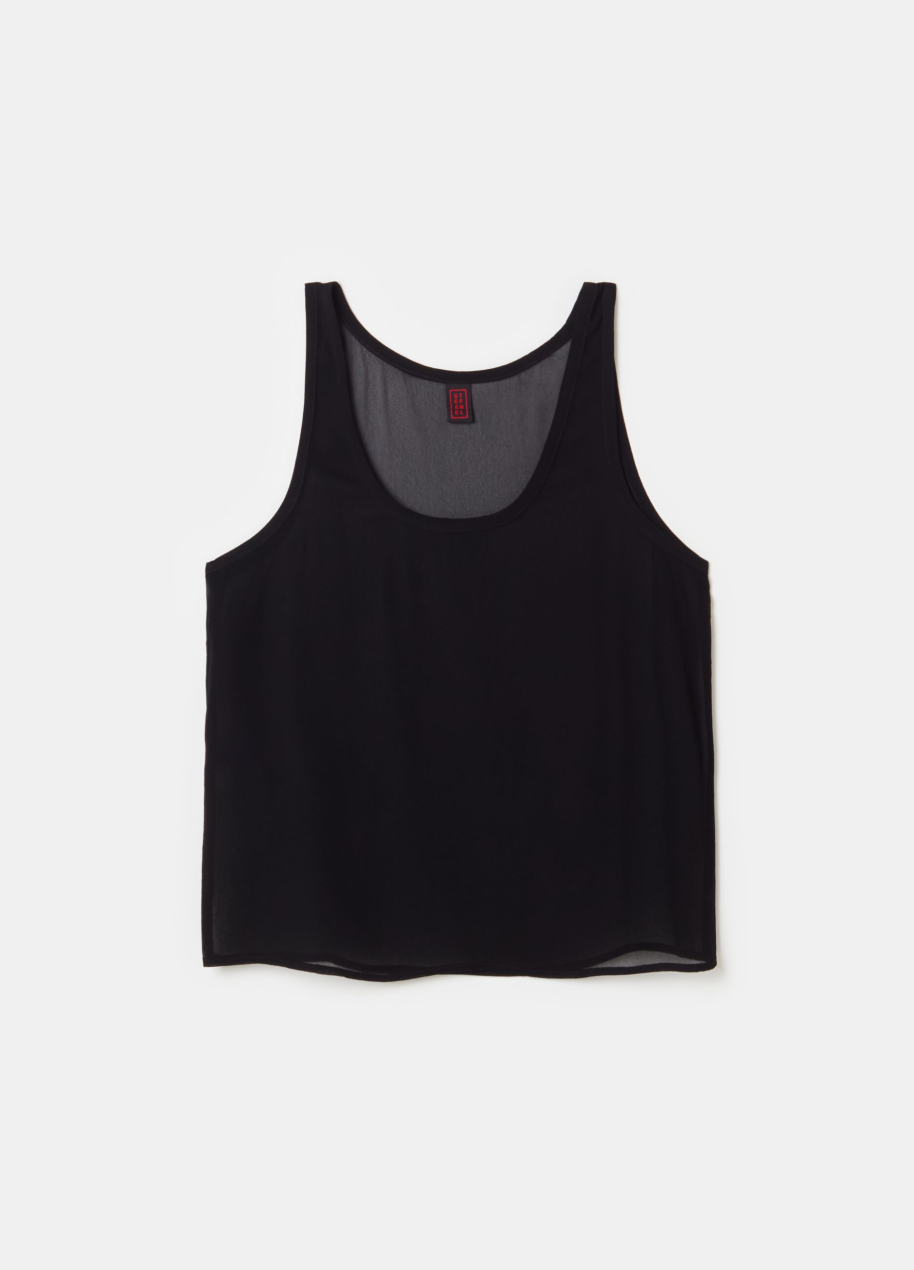 Stefanel Top in georgette Acquista Ora
