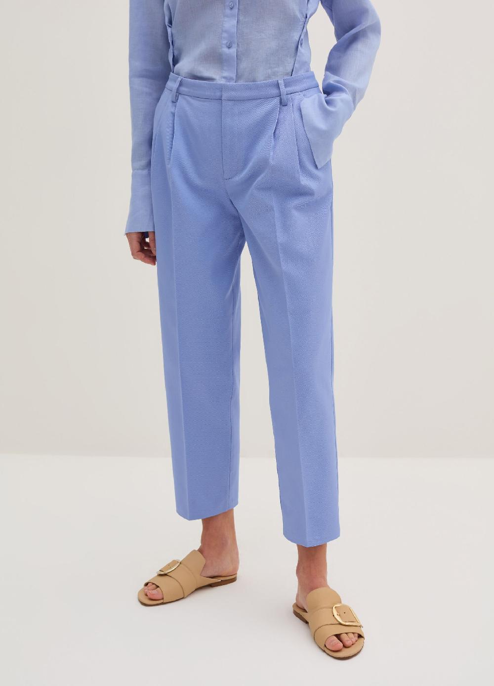 Stefanel Pantalone chino in twill stretch Fino Al -60%
