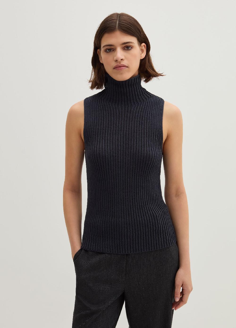 Stefanel Tank top a coste inglesi senza cuciture Convenienza