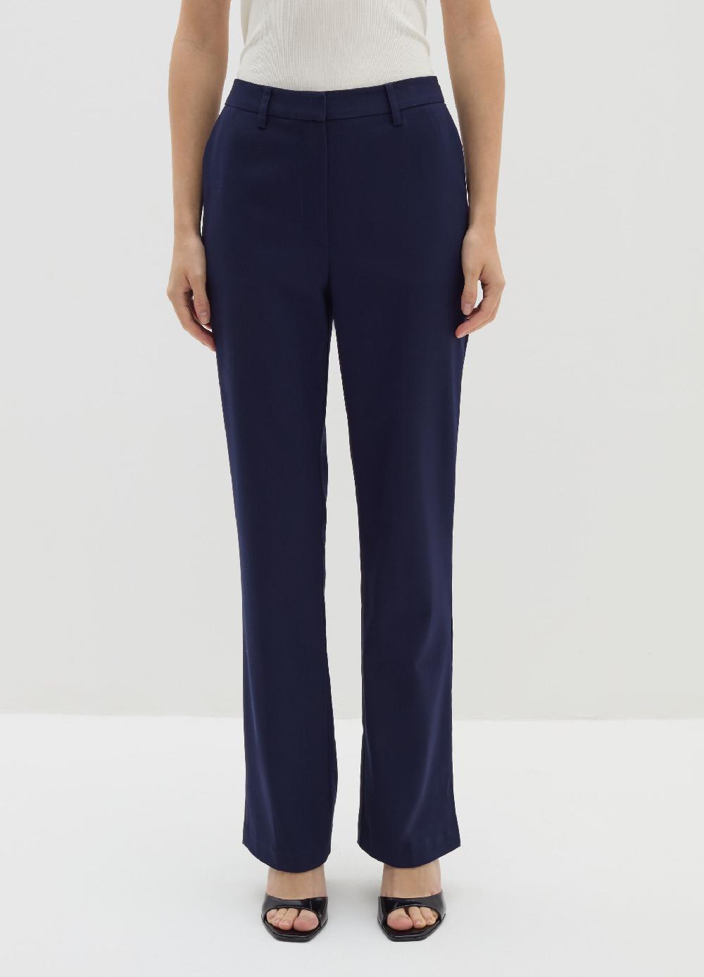 Stefanel Pantalone flare fit in flanella Online