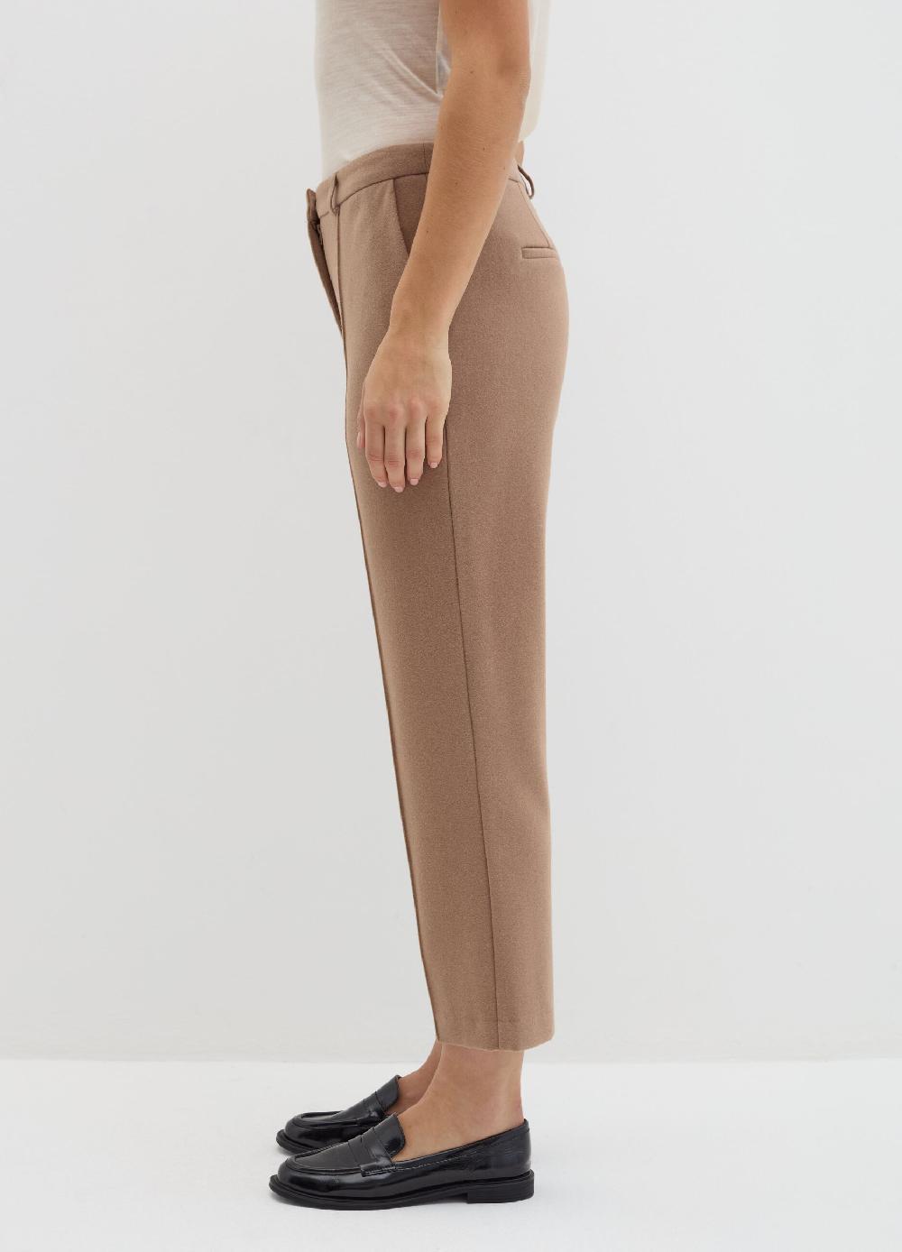 Stefanel Pantalone crop straight fit in pannetto Hotsell