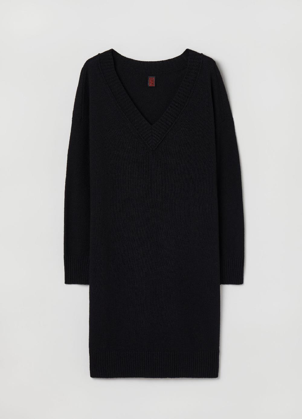 Stefanel Vestito corto in lana viscosa e cashmere Vendita Economica