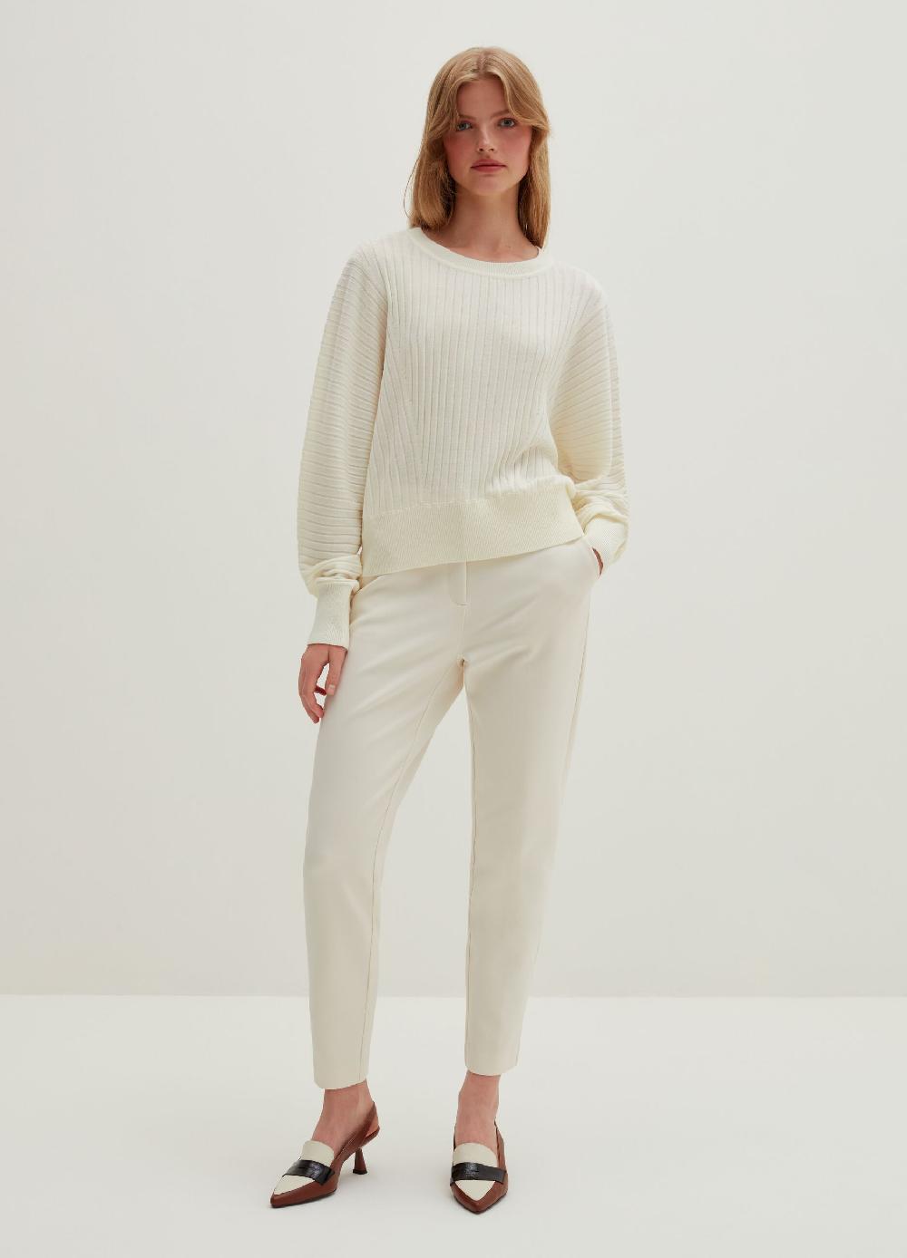 Stefanel Pantaloni a sigaretta stretch Saldi Di Fabbrica