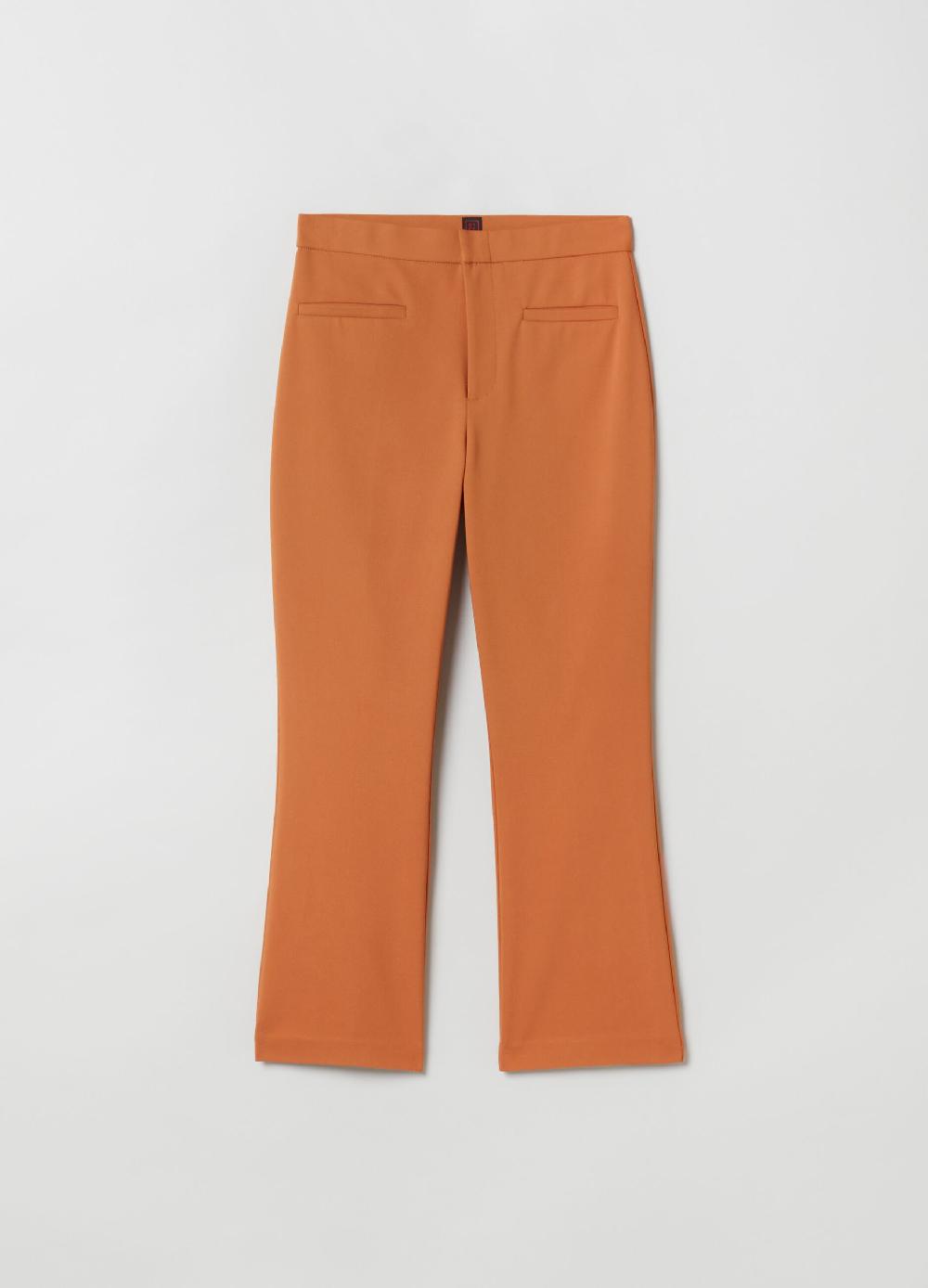 Stefanel Pantalone crop flare Spedizione gratuita