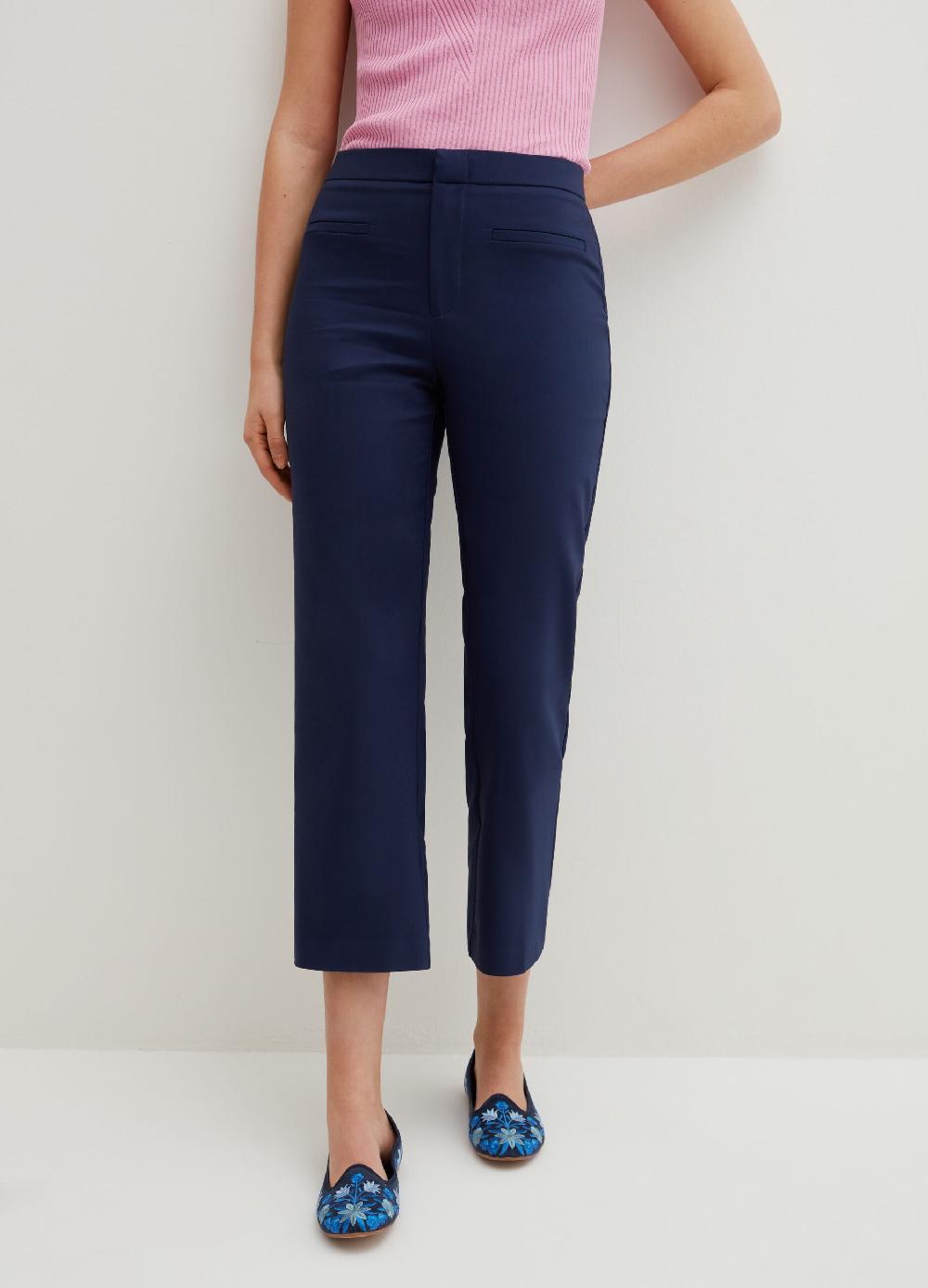 Stefanel Pantalone crop flare Negozio online di fabbrica