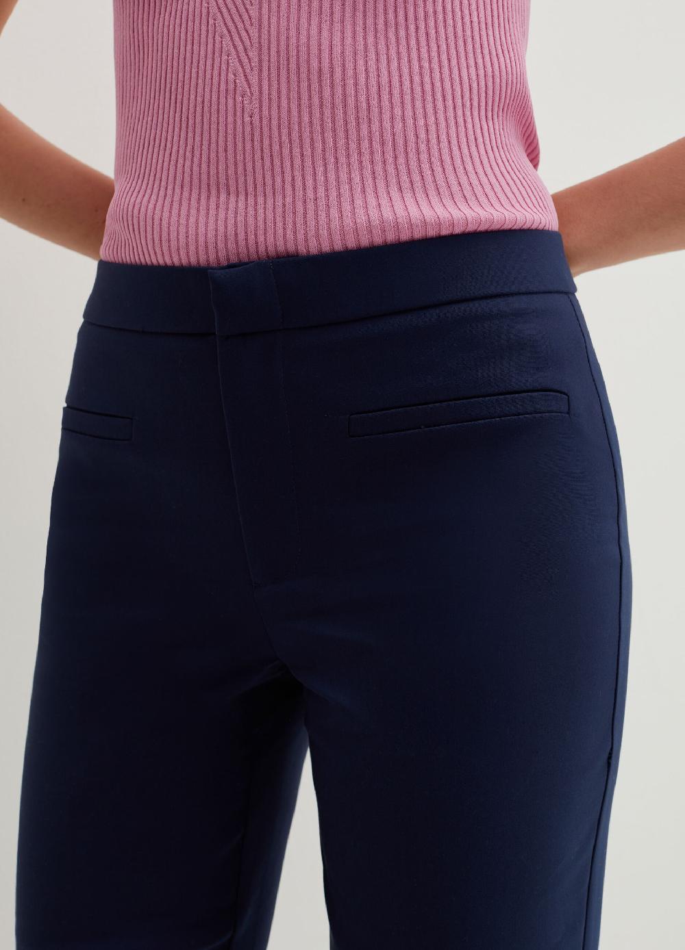 Stefanel Pantalone crop flare Negozio online di fabbrica