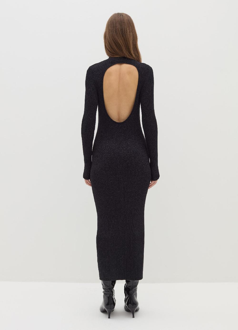 Stefanel Vestito a tubo in lurex con dettaglio cut out Offerta speciale