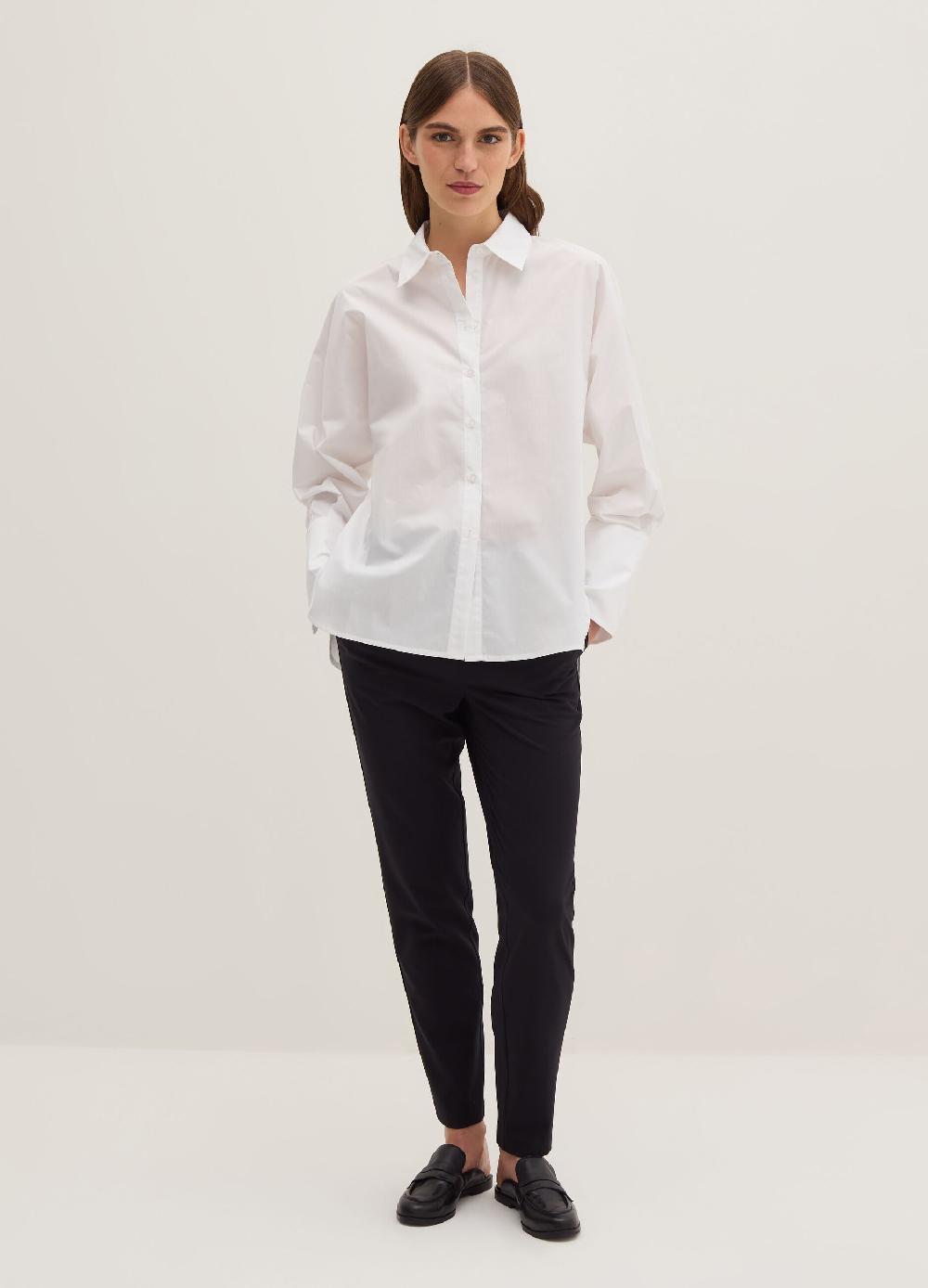 Stefanel Pantalone a sigaretta in gabardina stretch Vendite stagionali