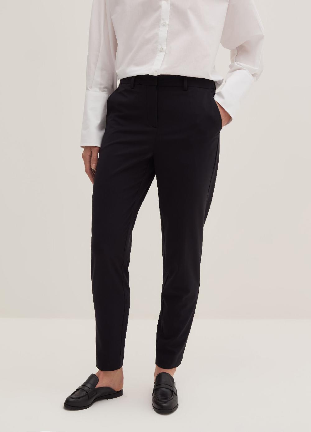 Stefanel Pantalone a sigaretta in gabardina stretch Vendite stagionali