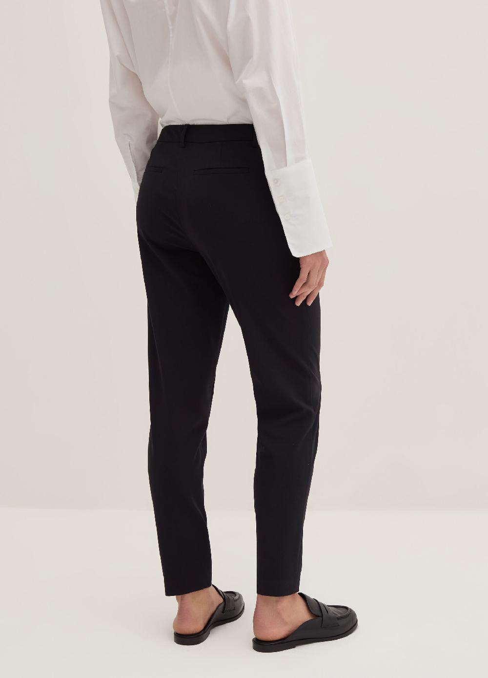Stefanel Pantalone a sigaretta in gabardina stretch Vendite stagionali