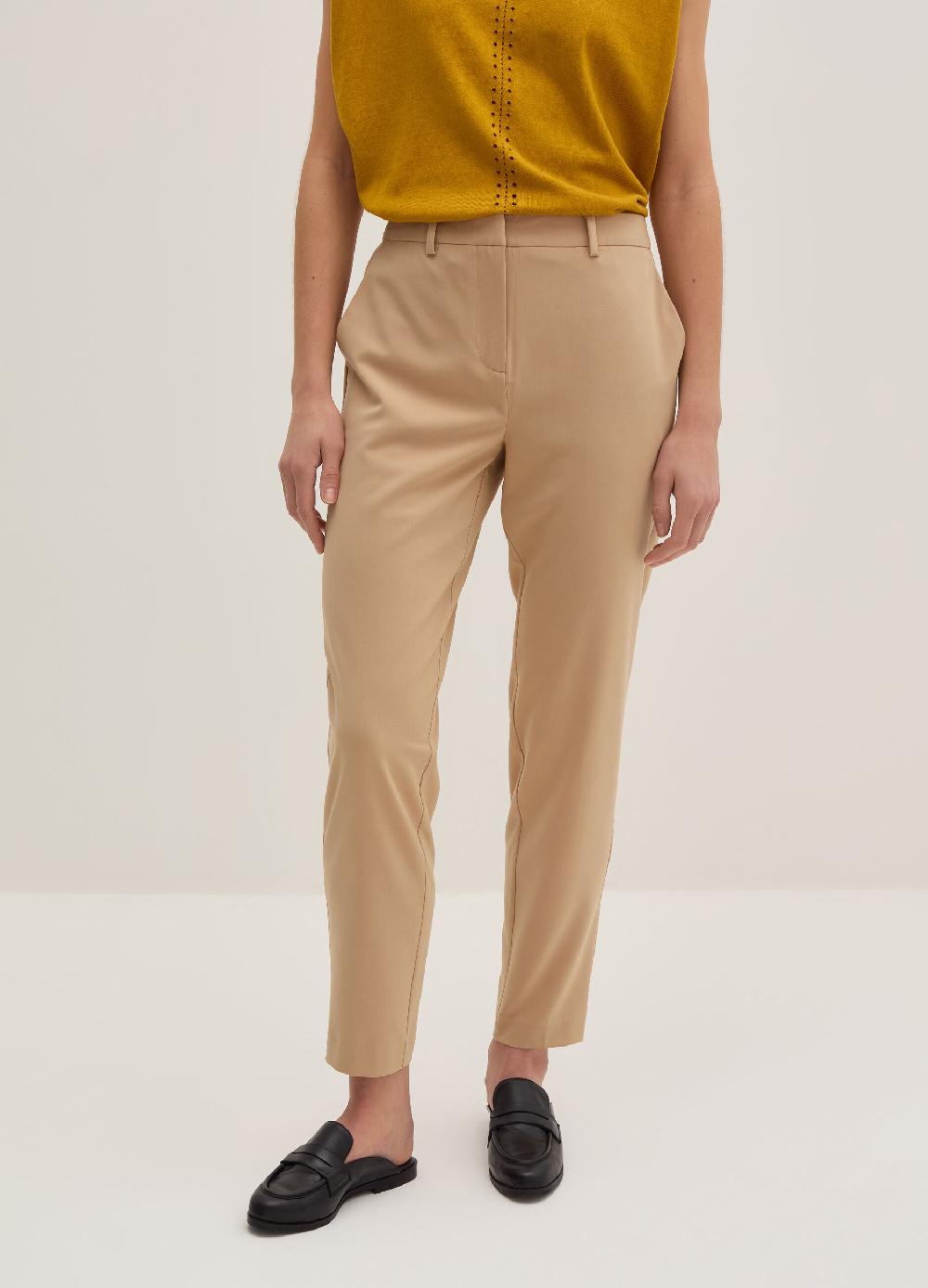 Stefanel Pantalone a sigaretta in gabardina stretch Offerta natalizia
