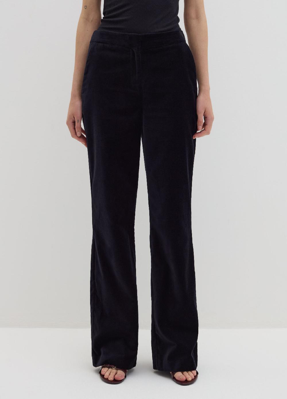 Stefanel Pantalone flare fit in velluto Offerta San Valentino