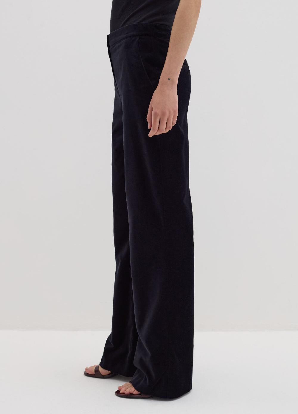 Stefanel Pantalone flare fit in velluto Offerta San Valentino