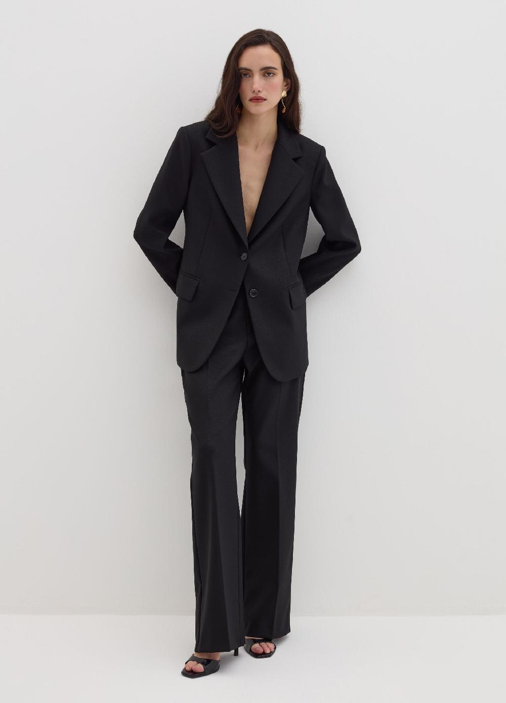 Stefanel Pantalone a sigaretta con lurex Vendita calda