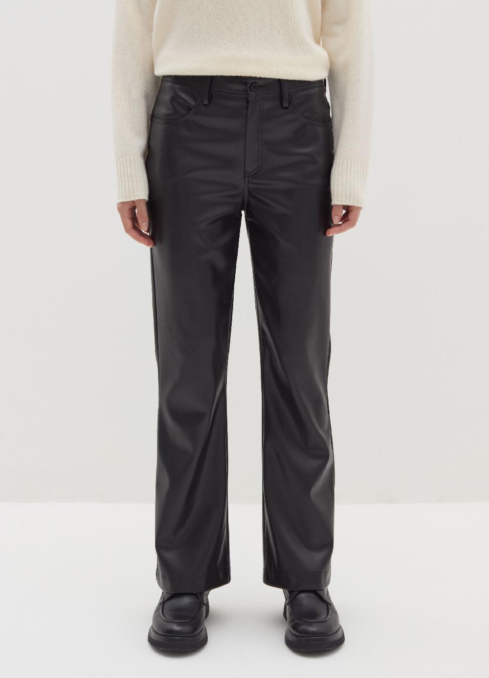 Stefanel Pantalone straight fit effetto lucido Offerta temporanea