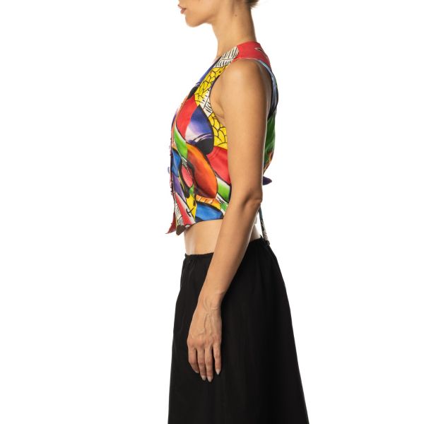 Stella Jean GILET FANTASIA Spedizione Gratuita