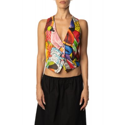 Stella Jean GILET FANTASIA Spedizione Gratuita