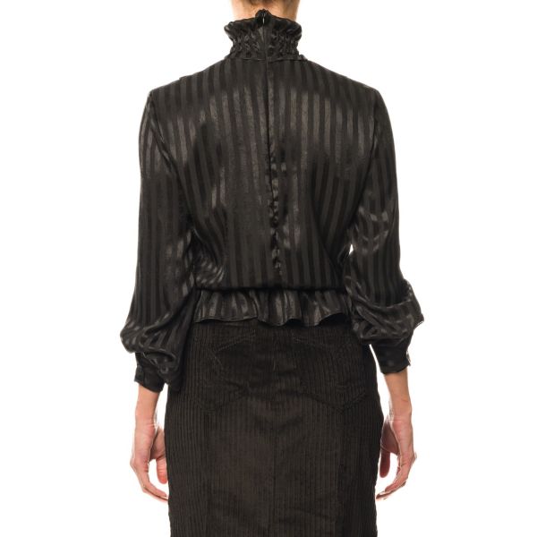 Stella Jean BLUSA A RIGHE CON RICAMO Qualità
