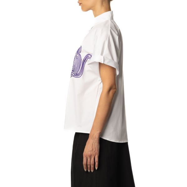 Stella Jean CAMICIA CON RICAMO CORNELY Soddisfazione Garantita