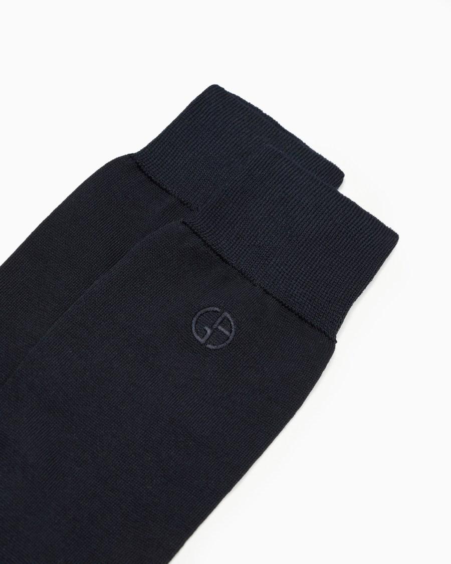 The world of armani CALZE IN FILATO DI PURO COTONE Vendita