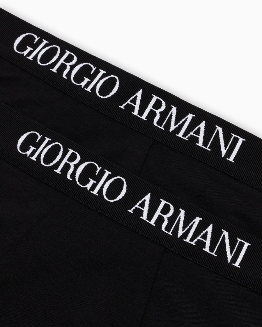 The world of armani PACK DUE BOXER IN COTONE ELASTICIZZATO Novità