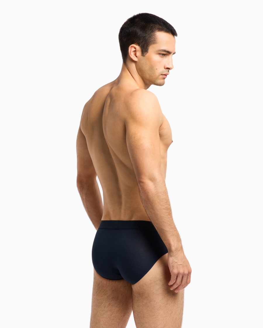 The world of armani SLIP IN JERSEY STRETCH CON BANDA LOGATA In Vendita
