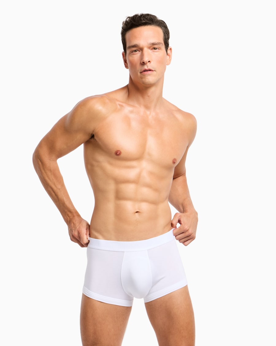 The world of armani PACK TRE BOXER IN JERSEY STRETCH Saldi