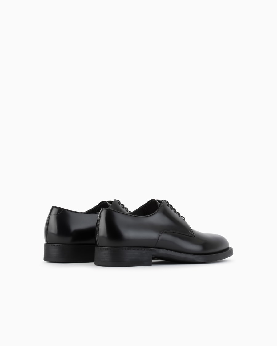 The world of armani DERBY IN PELLE Saldi Di Fabbrica