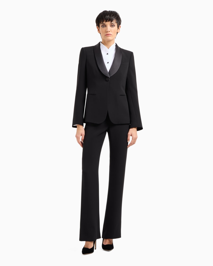 The world of armani TUXEDO IN CREPE DI PURA SETA Italia