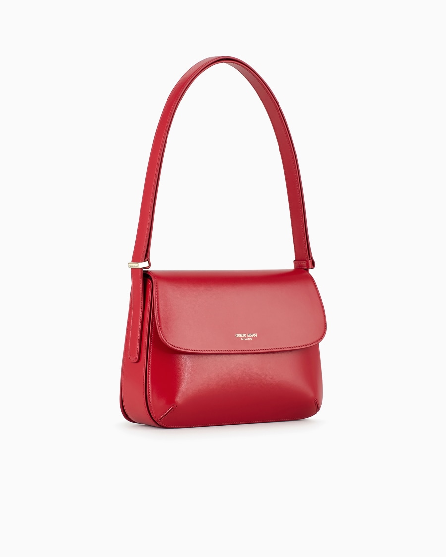 The world of armani BORSA MEDIA LA PRIMA IN PELLE PALMELLATA Qualità